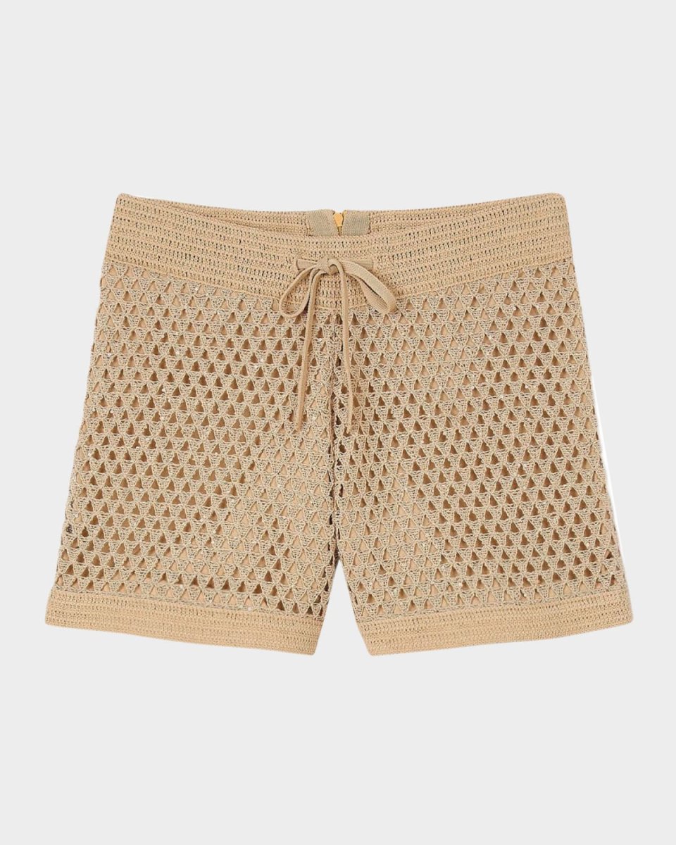 Eliott Embellished Knitted Shorts